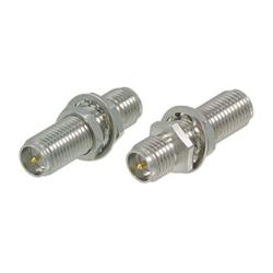 同轴线缆适配器，反极性SMA插座/插座穿壁式的图片