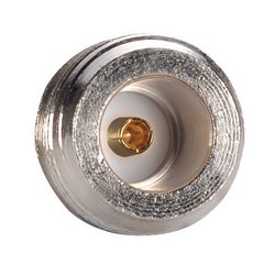 同轴50 OhmT型适配器，N型母头/母头/公头的图片