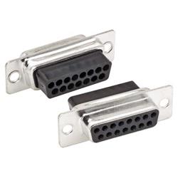 插入式D-Sub连接器，DB15母头的图片