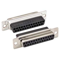DB25压接式连接器母座, 盒装, 50只/盒的图片