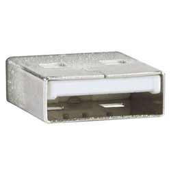 USB 2.0 特优型线缆组件, A 型公头 / B 型公头, 0.5m, 浅灰色的图片