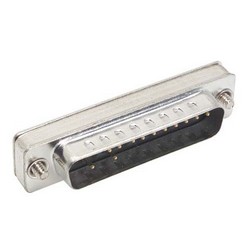 超薄并行环回插头，DB25公头的图片