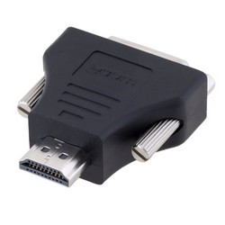 DVI适配器，DVI-D母头/HDMI公头的图片