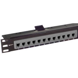 19.0in/48.2cm x 1.75in/4.4cm面板，带2个EC412F 10Base-T的图片