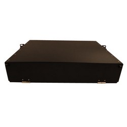 2U机架式安装光纤接线盒，带4 FSP系列子面板开口的图片