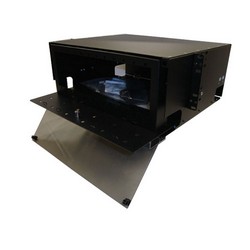 4U机架式安装光纤接线盒，带12 FSP系列子面板开口的图片