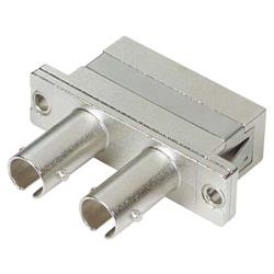 光纤适配器，双SC/ST（金属壳体），青铜对齐套管的图片