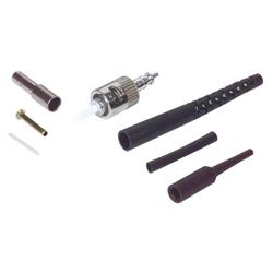 光纤连接器，Lightcrimp+ ST公头，62.5/125多模的图片