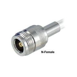 2.4GHz 4dBi全向天线，带磁性安装底座，10英尺（3.0米），N型母头连接器的图片