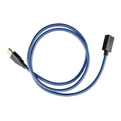 高柔性拖链级USB2.0线缆组件，A型公头-A型母头， 26/20AWG，耐热柔软性PVC外皮，2米的图片