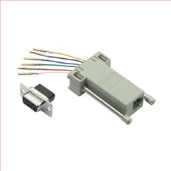 模块化适配器，DB9 母头 / RJ12 (6x6) 插座的图片