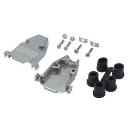 组装式D-Sub护罩套件，DB15/HD26，金属的图片