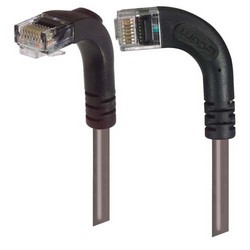 6类直角型跳线，直角左出线/直角下出线，灰，20英尺（6.1米）的图片