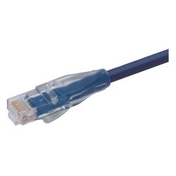 特优型超 5 类 RJ45/RJ45 模制级以太网跳线蓝色20ft / 6.1m的图片