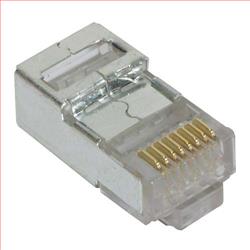 水晶头，RJ45（8x8）5类/超5类屏蔽式，50个/袋的图片