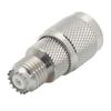 同轴线缆适配器，TNC公头/Mini UHF母头的图片