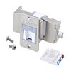 Panel Mount Category 6a Keystone Jack Tool-less w/ PoE+ Compliance的图片