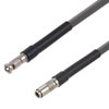 75 欧姆 6G SDI HD-BNC 公头到 1.0/2.3 公头电缆组件，使用 1694A-GY 同轴电缆，1 英尺的图片