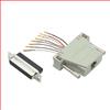 模块化适配器，DB25 母头 / RJ45 (8x8) 插座的图片
