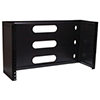 L-com Hinged 19" Wall Mount Rack - 6" Depth - 6U的图片