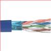 6类,PVC,带有箔屏蔽, 4对绞合,26AWG,1,000 ft/305m 线轴包装包装, 蓝色的图片