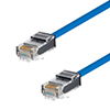 Category 6 Slim Ethernet Patch Cable, Unshielded, Dual Rated CM-LSZH, Blue, 7.0Ft的图片