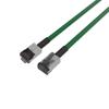 Plenum Rated Shielded Category 6a Cable, RJ45 / RJ45, 23AWG Solid, Green 100.0ft的图片