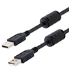 LSZH USB Cables with Ferrites Type A-A 0.3M的图片